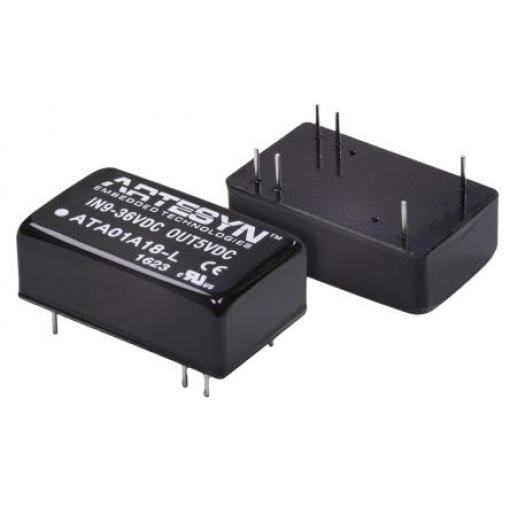 Artesyn / Advanced Energy Měnič DC/DC ATA, výstup: 3.3 V dc 1.5 kV dc, Vin 36V dc 1.2 A, Vin 9V 4 W -40 °C 90 °C
