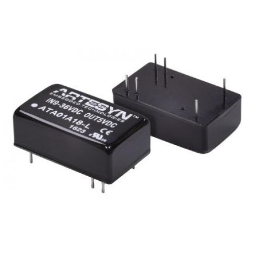 Artesyn / Advanced Energy Měnič DC/DC ATA, výstup: 24 V dc 1.5 kV dc, Vin 75V dc 250 mA, Vin 18V 6 W -40 °C 90 °C