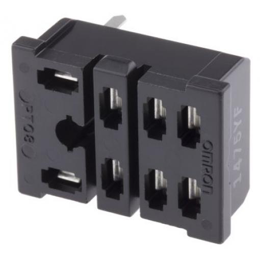 Omron Objímka relé 8 110 V ac PT08 Lišta DIN