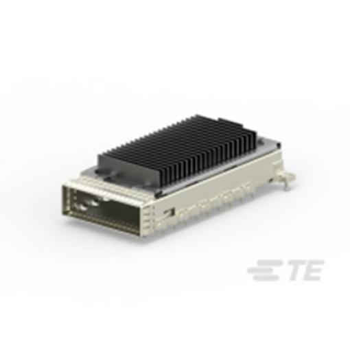 TE Connectivity Zasouvací konektor I/O, řada: CFP2 CFP2, Přípojka, počet kontaktů: 11, počet portů: 1portový, pokovení: