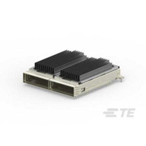 TE Connectivity Zasouvací konektor I/O, řada: CFP2 CFP2, Přípojka, počet kontaktů: 11, počet portů: 2portový, 120 V,