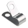 Kabelová svorka pro průměr svazku 7.9 mm Hliník Stříbrná RS PRO