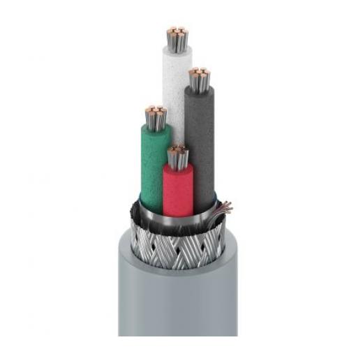 Datový kabel, řada: 9927, Polyvinylchlorid, 300 V 0.25 mm², chování ohně: Samozhášecí Belden 305 m, Stříbrná