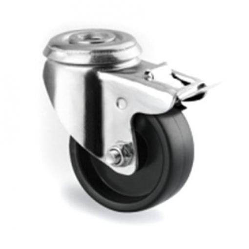 1475POO050P30-11 Tente Brzděné otočné 40 kg 50 mm, Polypropylen