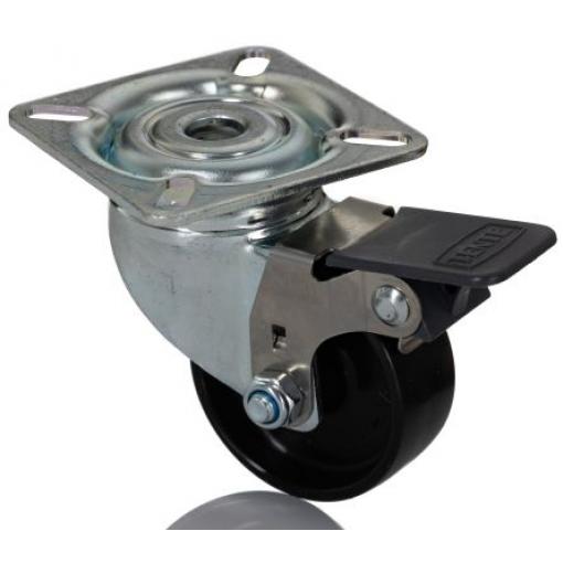 1475POO050P40 Tente Brzděné otočné 40 kg 50 mm