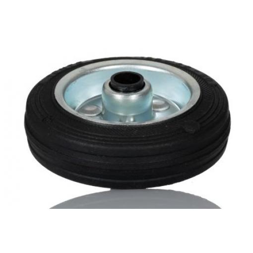 Kolečko vozíku barva Černá DVR100x30-Ø12 Pryž 70 kg Tente
