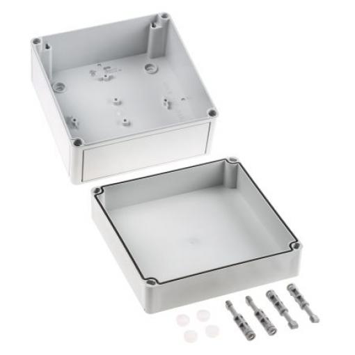 Rittal Nástěnná krabice, řada: PK IP66 Polykarbonát RAL 7035 180 mm 180 mm 111 mm