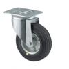 3477DYR100P62 Tente Brzděné otočné 70 kg 100 mm, Pevná guma