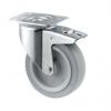 3477UFR200P63 Tente Brzděné otočné 400 kg 200 mm, Elastická pneumatika