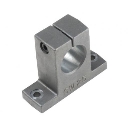 Podpora lineární hřídele GW25 INA 58 mm 25 mm 74 mm