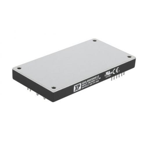 XP Power Měnič DC/DC QHL600, výstup: 48 V dc 3 kV dc, Vin 425V dc 12.5 mA, Vin 180V 600 W -40 °C 100 °C Průchozí otvor