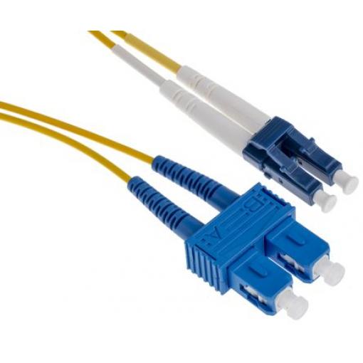 RS PRO Optický kabel 15 m Nízko dýmivý bezhalogenový plášť, Žlutá