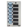 RS PRO Výstupní krabice, řada: Din Rail Demarcation Box, Rozváděcí skříň Jediný režim, počet portů: 6portový, délka: 60