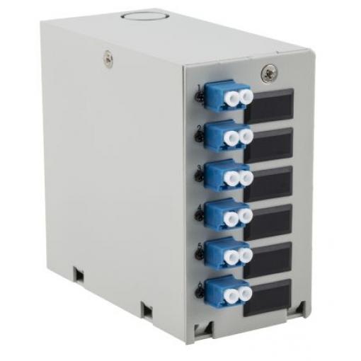 RS PRO Výstupní krabice, řada: Din Rail Demarcation Box, Rozváděcí skříň Jediný režim, počet portů: 6portový, délka: 60
