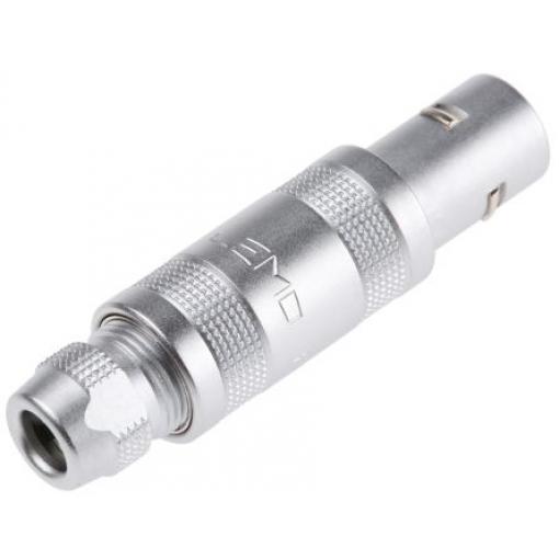 Kulatý konektor, počet kontaktů: 4, Kabel, velikost: 9 mm LEMO, pohlaví kontaktu: Vnější, orientace těla: Rovný