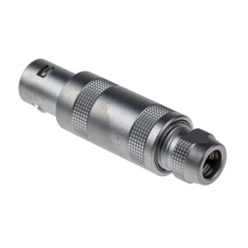 Kulatý konektor, počet kontaktů: 4, Kabel, velikost: 12 mm LEMO, pohlaví kontaktu: Samec/samice, orientace těla: Rovný