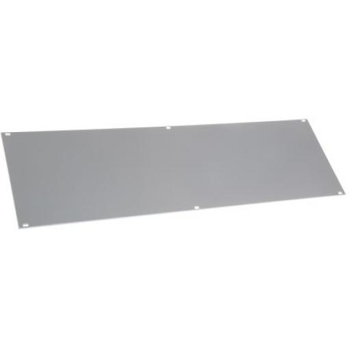 Regálový panel 19in přední 3U x 84HP barva Bez nátěru