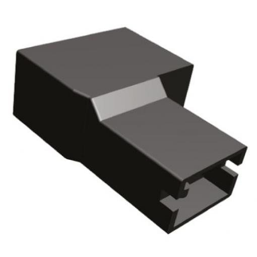 Pouzdro krimpovací svorky, řada: Positive Lock .250, počet kontaktů: 1, Nylon, Přírodní, šířka jazýčku: 6.35 mm TE