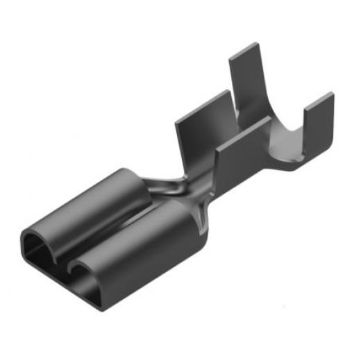 Krimpovací zásuvka, řada: FASTIN-FASTON .250, Samice, pokovení: Cín, max. AWG: 12AWG, min. AWG: 16AWG, 1.3mm² - 3mm²,