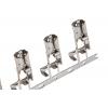 TE Connectivity Zásuvný konektor, řada: Positive Lock .250 Mk I Neizolované, 6.35 x 0.81 mm, Černá Vnitřní, izolační:
