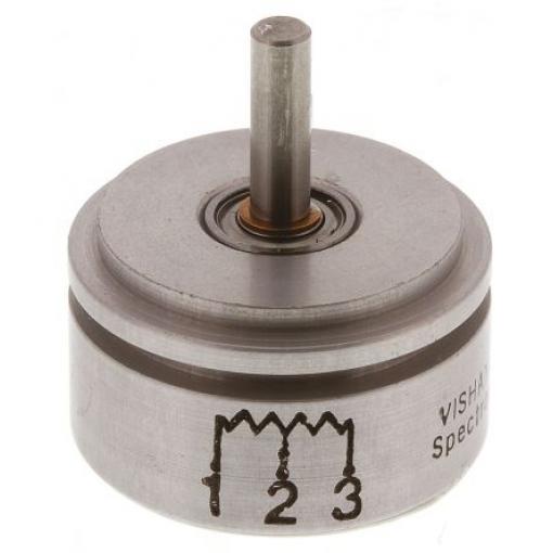 Potenciometr, průměr hřídele: 3.18 mm 1otáčkový, řada: 157 2 kΩ 20 % 1 W 157S202MB9002 Rotační, Montáž na servo 1 Vishay