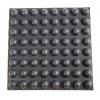 RS PRO Polokulový Polyuretan Samolepicí nohy 15.7 mm
