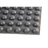 RS PRO Polokulový Polyuretan Samolepicí nohy 15.7 mm