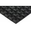 RS PRO Čtvercový Polyuretan Samolepicí nohy 20.6 mm