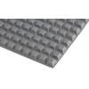 RS PRO Čtvercový Polyuretan Samolepicí nohy 12.7 mm