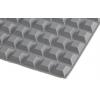 RS PRO Čtvercový Polyuretan Samolepicí nohy 20.6 mm