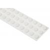 RS PRO Válcovitý Polyuretan Samolepicí nohy 9.5 mm
