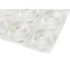 RS PRO Kulatý Polyuretan Samolepicí nohy 22.3 mm