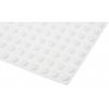 RS PRO Válcovitý Polyuretan Samolepicí nohy 12.7 mm