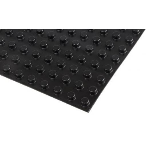 RS PRO Válcovitý Polyuretan Samolepicí nohy 9.5 mm