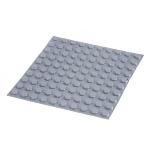 RS PRO Válcovitý Polyuretan Samolepicí nohy 12.7 mm