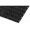 RS PRO Válcovitý Polyuretan Samolepicí nohy 19.1 mm
