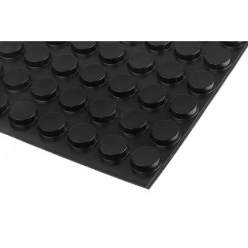 RS PRO Válcovitý Polyuretan Samolepicí nohy 19.8 mm