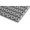 RS PRO Kulatý Polyuretan Samolepicí nohy 22.3 mm