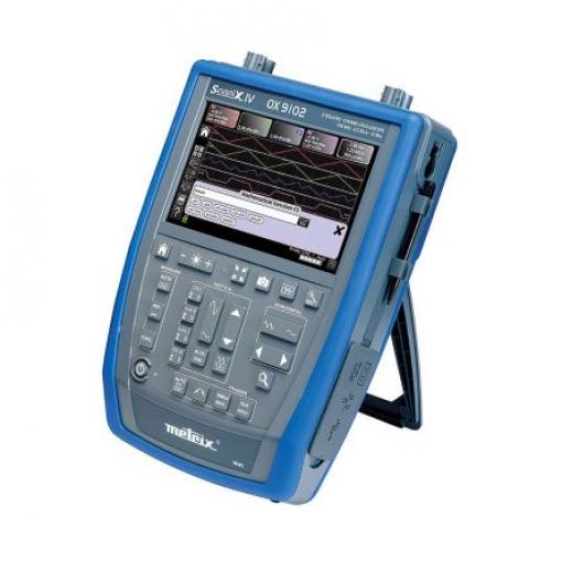 Osciloskop, řada: SCOPIX IV OX9102 Ruční 100 MHz 2 kanálový, typ displeje: TFT LCD 100 kpts Metrix 100 per sec
