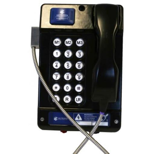 Telefon Šňůrové, Černá Gai-Tronics, model: Auteldac 5