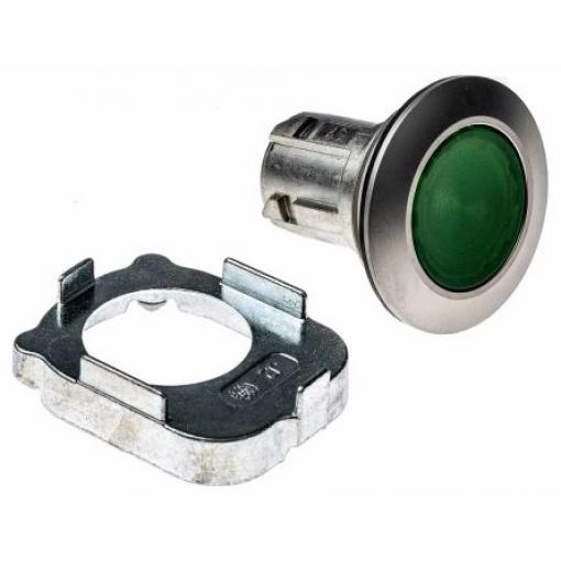 Siemens Kontrolka, řada: SIRIUS ACT 3SU10 Zelená, průměr výřezu: 30 mm Zapuštěná montáž montáž