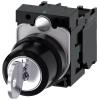 Siemens Spínač s klíčem IP67, IP69, IP66 SPST 10 A 3 pozic 70 °C -25 °C