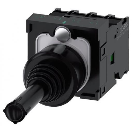 Siemens Joystickový, řada: SIRIUS ACT 3SU11 4osý Kulatý Okamžité 10 A Šroub 4 NO 70 °C -25 °C