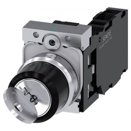 Siemens Spínač s klíčem IP69, IP67, IP66 SPDT 10 A 2 pozic 70 °C -25 °C