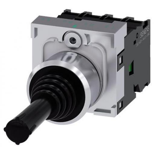 Siemens Joystickový, řada: SIRIUS ACT 3SU11 IP65, IP67 4osý Kulatý Okamžité 10 A Šroub 4 NO 70 °C -25 °C