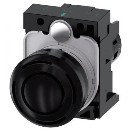 Siemens Bzučák, řada: SIRIUS ACT Přední montáž 24V ac/dc EAC, CCC, CE 95 dB @ 1m IP40, IP20 AC/DC