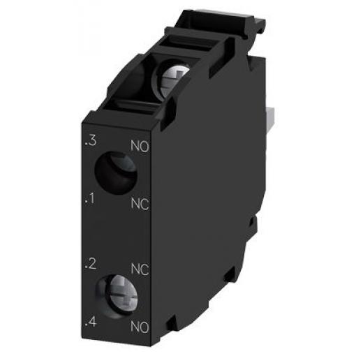 Siemens Kontakt a světelný blok, řada: SIRIUS ACT 3SU14 Blok kontaktů 1 NO/1 NC 500V ac/dc Šroub