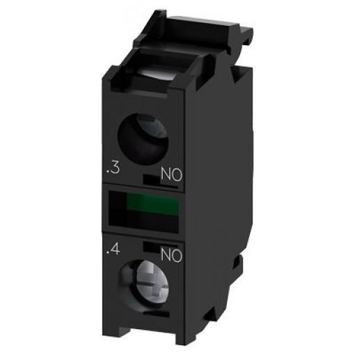 Siemens Blok kontaktů, řada: SIRIUS ACT 3SU14 Blok kontaktů 1 CO 500V ac/dc Šroub