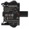 Siemens Blok světel, řada: 3SU1 Blok světel 24V ac/dc Pružinová svorka barva Červená LED