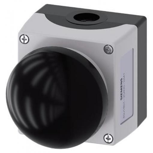 Siemens Tlačítkový spínač, řada: SIRIUS ACT 3SU18 IP66, IP67, IP69K SPST Montáž do panelu 22 mm Černá